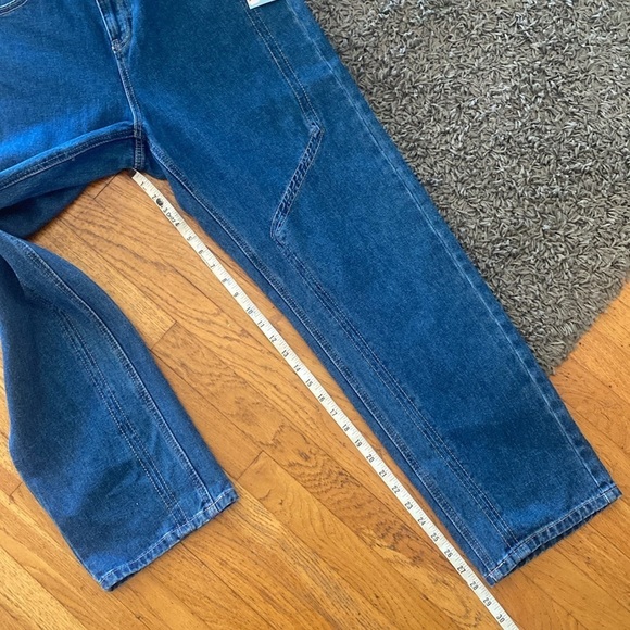 NWT Western Seamed Straight Leg Denim Pant - Future Collective with Reese 10 - Picture 11 of 15